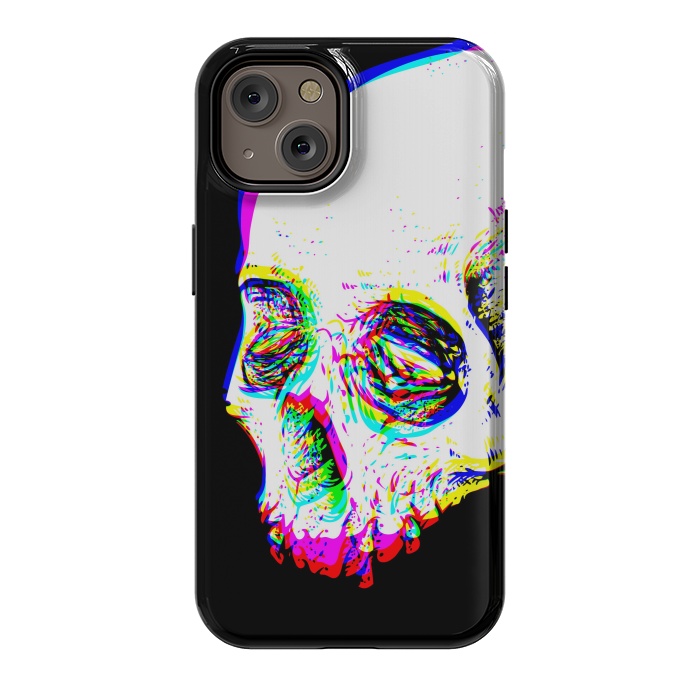 iPhone 14 StrongFit Skull Glitch by Afif Quilimo