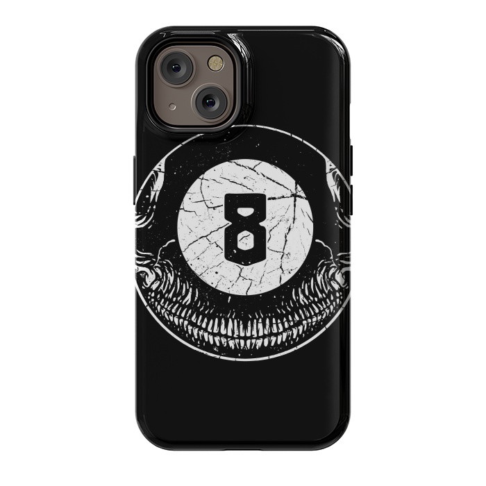 iPhone 14 StrongFit 8Ball Skull by Afif Quilimo