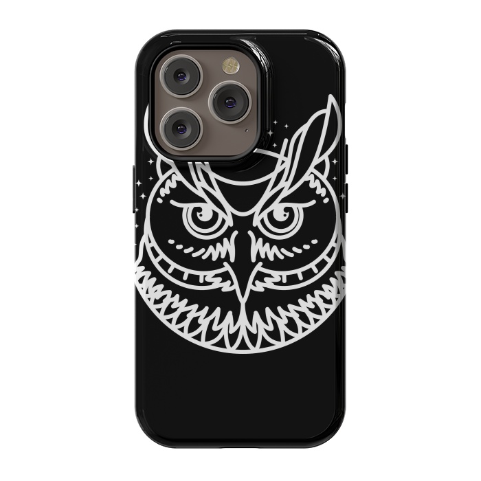 iPhone 14 Pro StrongFit Owl by Afif Quilimo