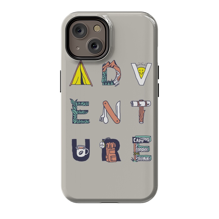 iPhone 14 StrongFit Adventure Typography by Afif Quilimo