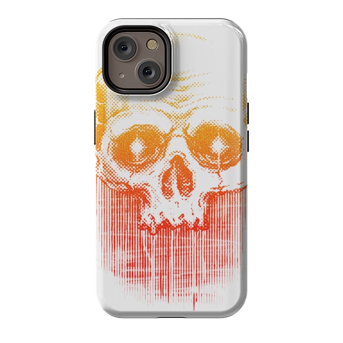 iPhone 14 StrongFit Skull Gradient by Afif Quilimo