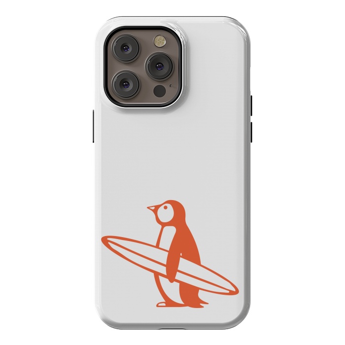 iPhone 14 Pro max StrongFit SURF PENGUIN by Arif Rahman