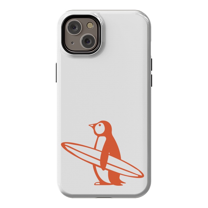 iPhone 14 Plus StrongFit SURF PENGUIN by Arif Rahman