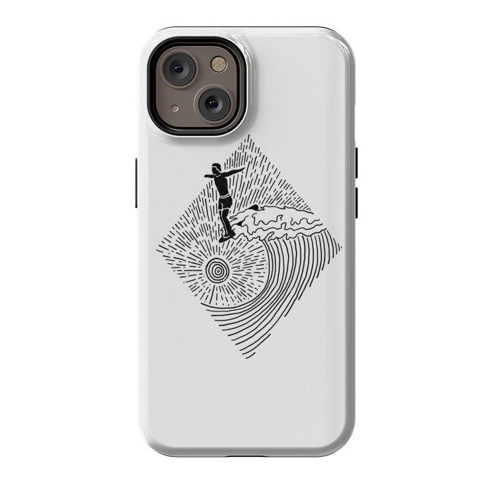 iPhone 14 StrongFit Surf Nose for white by Afif Quilimo