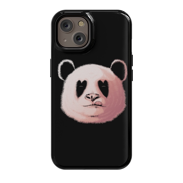 iPhone 14 StrongFit Panda in Love by Afif Quilimo