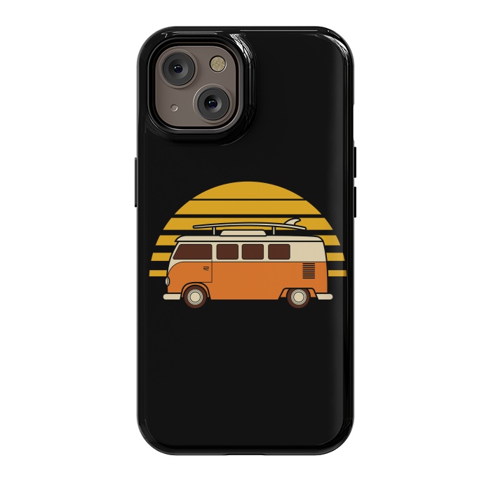 iPhone 14 StrongFit Sunset Van by Afif Quilimo