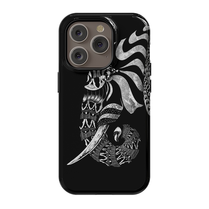 iPhone 14 Pro StrongFit Elephant Ornate by Afif Quilimo