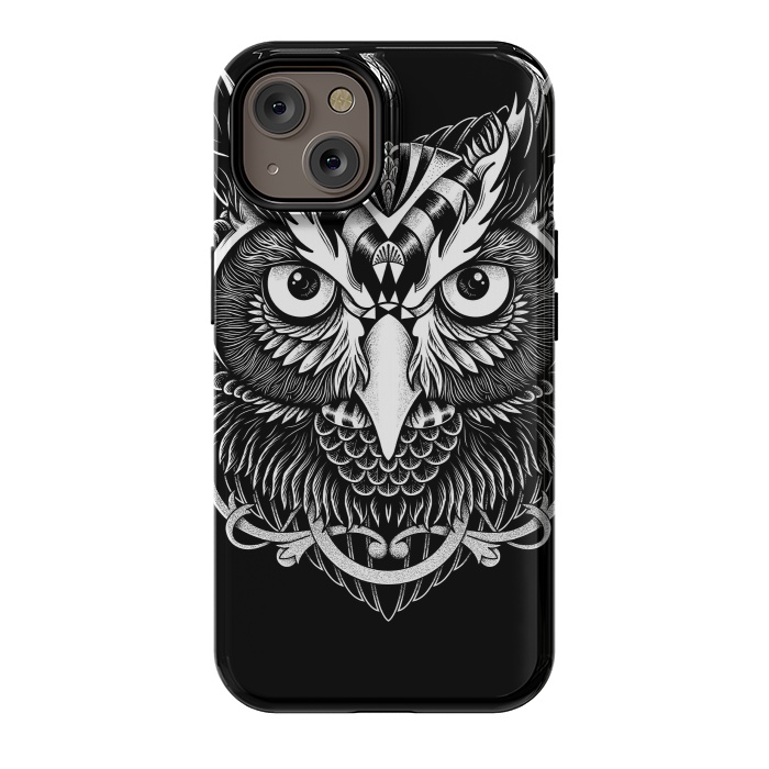 iPhone 14 StrongFit Owl ornate by Afif Quilimo