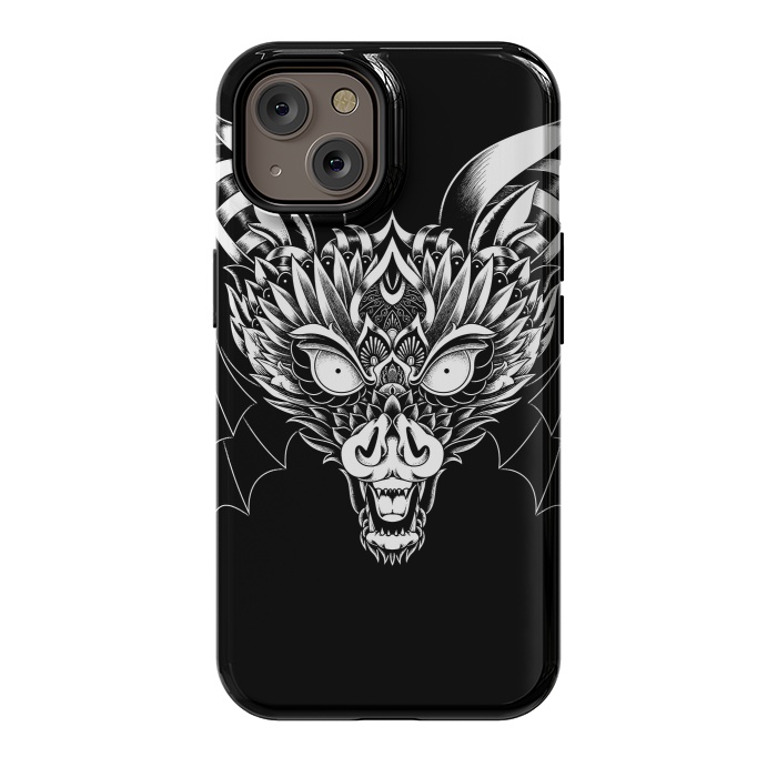 iPhone 14 StrongFit Bat Ornate by Afif Quilimo