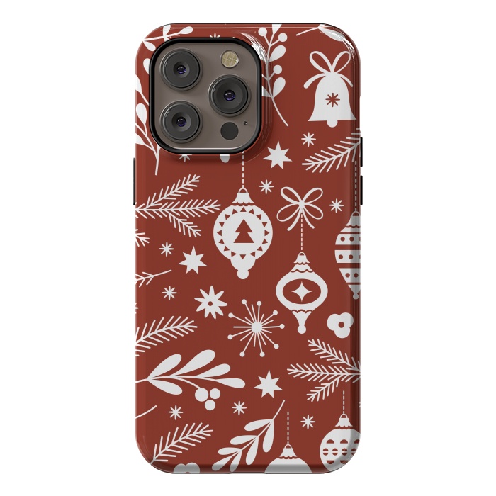 iPhone 14 Pro max StrongFit Christmas Pattern II by ArtsCase