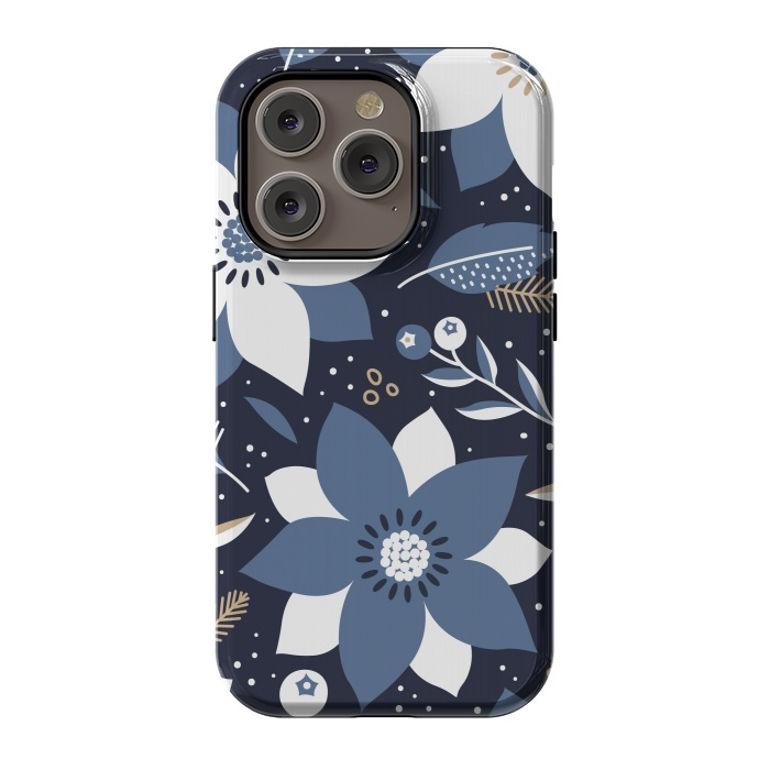 iPhone 14 Pro StrongFit Festive Floral Design by ArtsCase