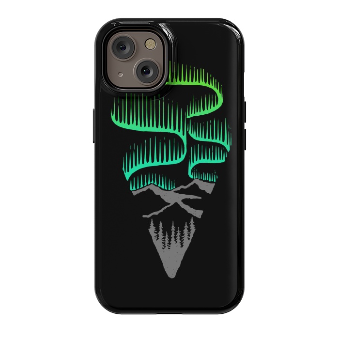 iPhone 14 StrongFit Aurora Borealis by Afif Quilimo