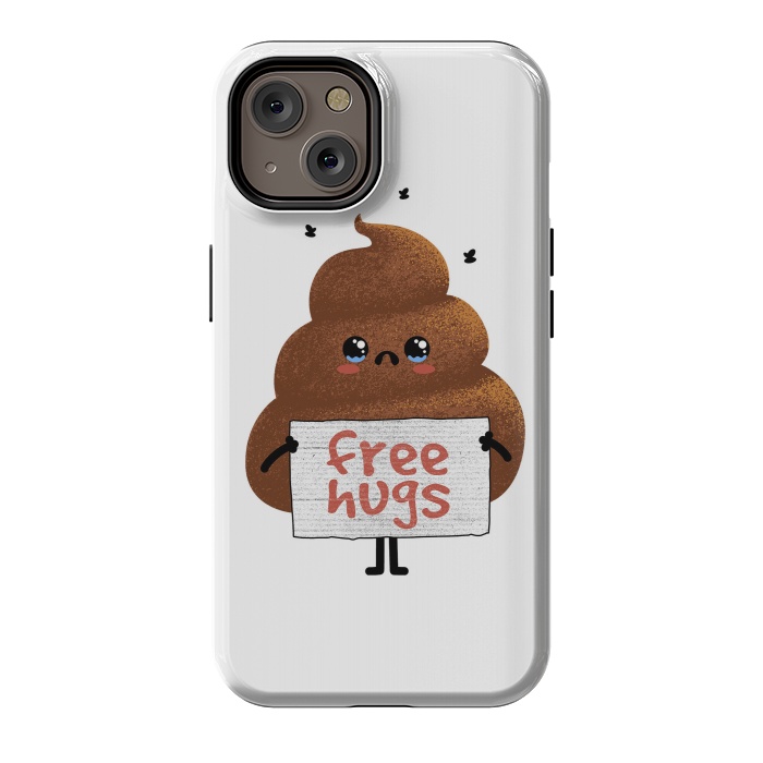 iPhone 14 StrongFit Free Hugs Poop by Afif Quilimo