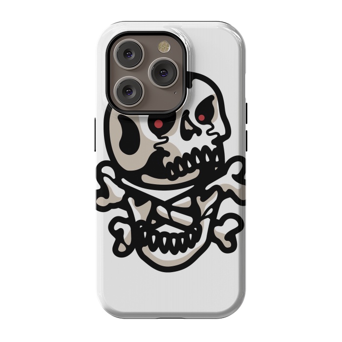 iPhone 14 Pro StrongFit Crossbones by Afif Quilimo
