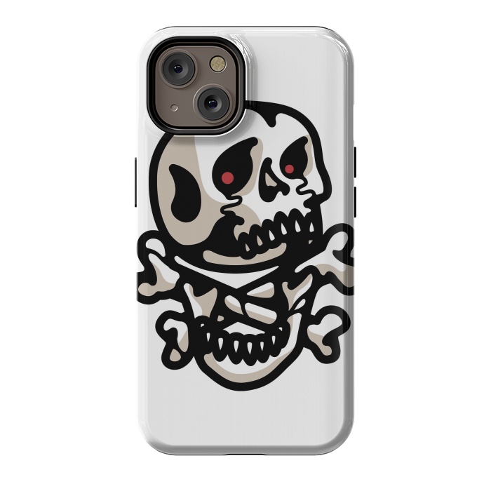 iPhone 14 StrongFit Crossbones by Afif Quilimo