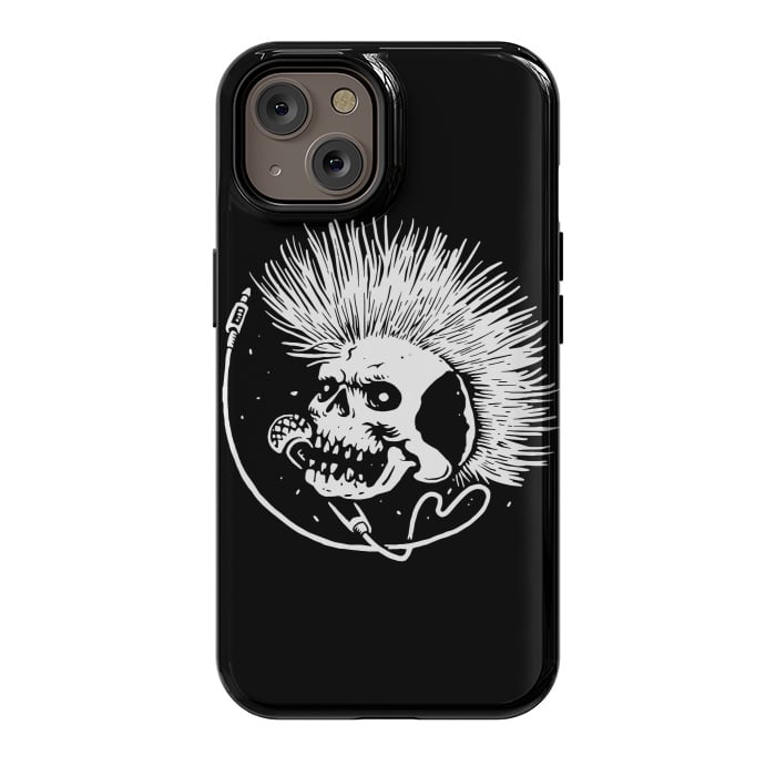 iPhone 14 StrongFit Skull Punk by Afif Quilimo
