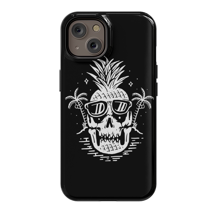 iPhone 14 StrongFit Skull Pineapple 2 by Afif Quilimo