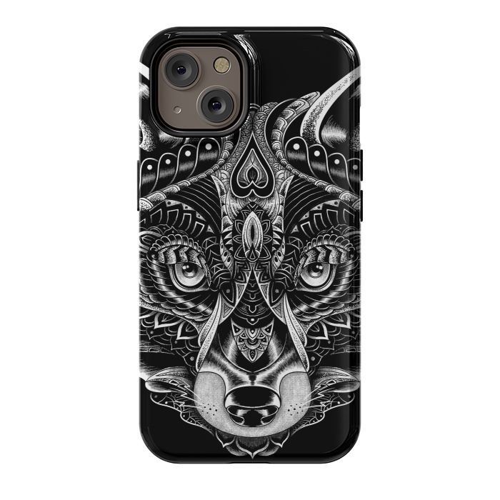 iPhone 14 StrongFit Fox Ornate by Afif Quilimo