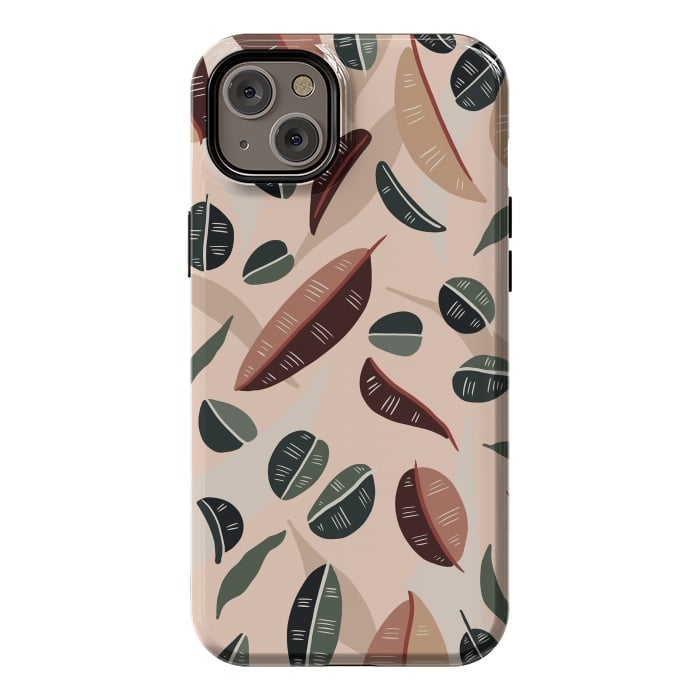 iPhone 14 Plus StrongFit Botanical leaves fall by Mmartabc