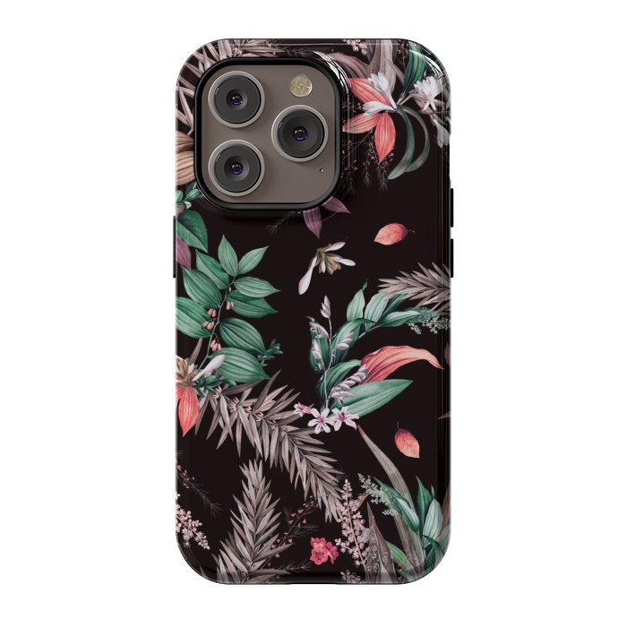 iPhone 14 Pro StrongFit Vibrant exotic bouquets by Mmartabc