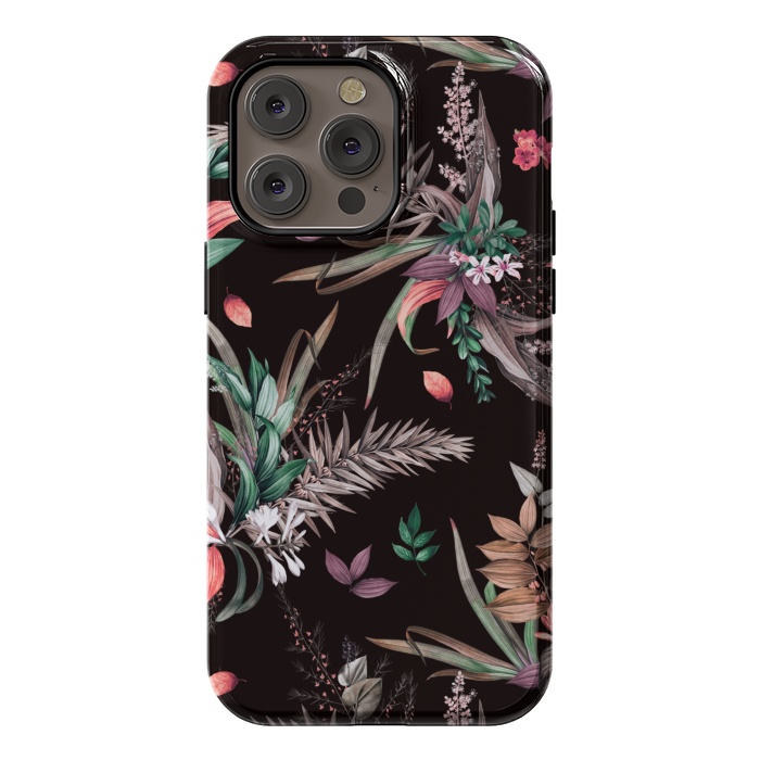 iPhone 14 Pro max StrongFit Vibrant exotic bouquets by Mmartabc
