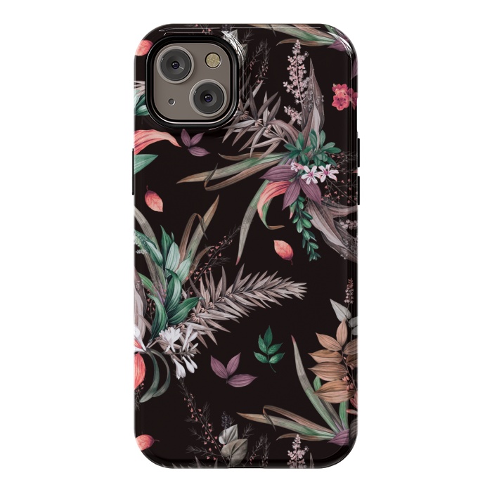 iPhone 14 Plus StrongFit Vibrant exotic bouquets by Mmartabc