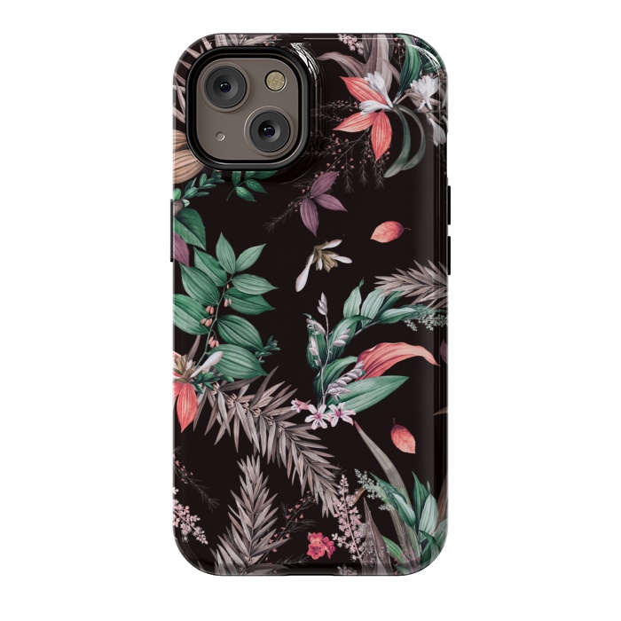 iPhone 14 StrongFit Vibrant exotic bouquets by Mmartabc