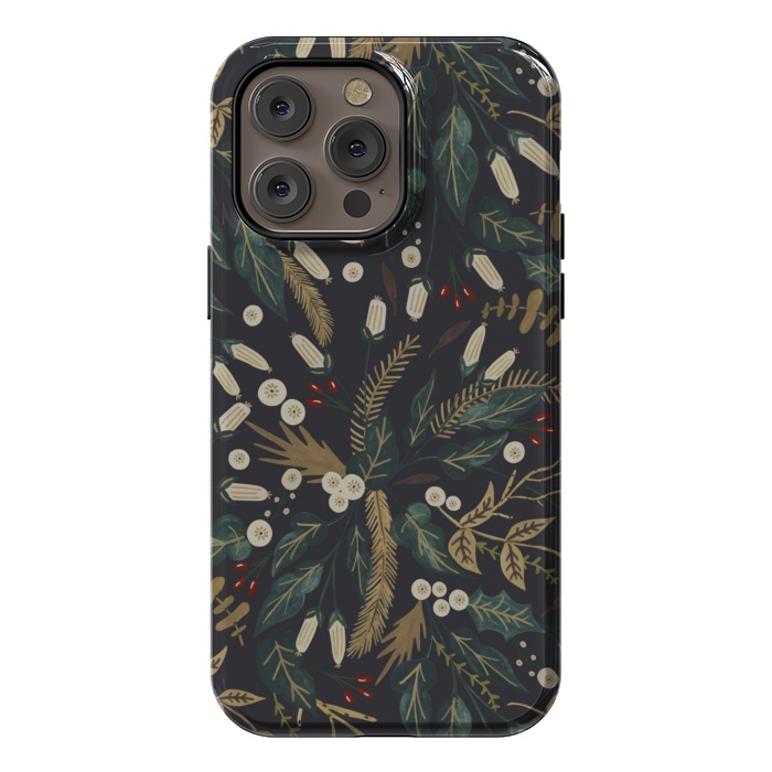 iPhone 14 Pro max StrongFit Dark nature holiday by Mmartabc