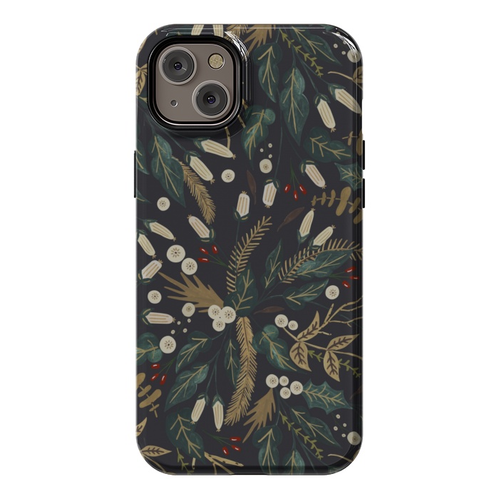 iPhone 14 Plus StrongFit Dark nature holiday by Mmartabc