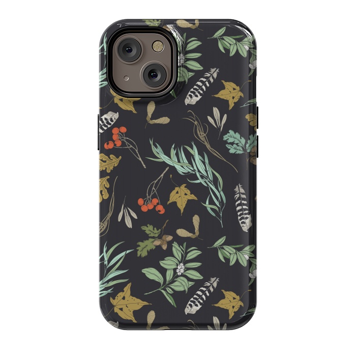 iPhone 14 StrongFit Boho vintage nature by Mmartabc