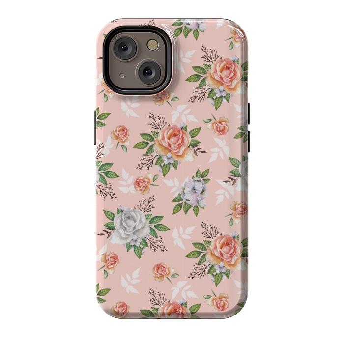 iPhone 14 StrongFit Vintage roses by Julia Badeeva