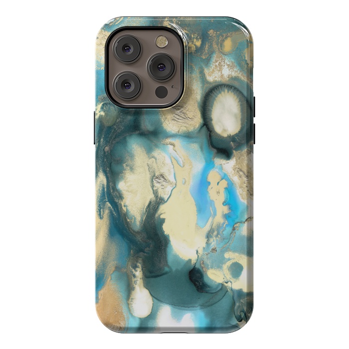 iPhone 14 Pro max StrongFit Golden Reef by Tangerine-Tane