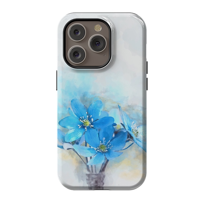 iPhone 14 Pro StrongFit Summer Blue by Creativeaxle