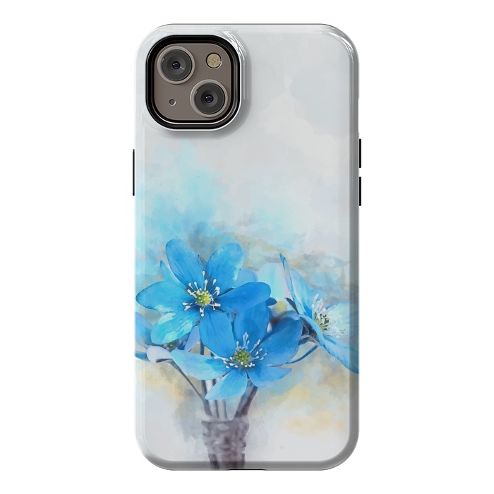 iPhone 14 Plus StrongFit Summer Blue by Creativeaxle