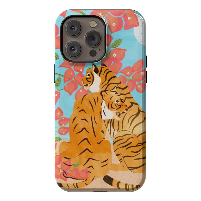 iPhone 14 Pro max StrongFit Tiger Honeymoon by Uma Prabhakar Gokhale