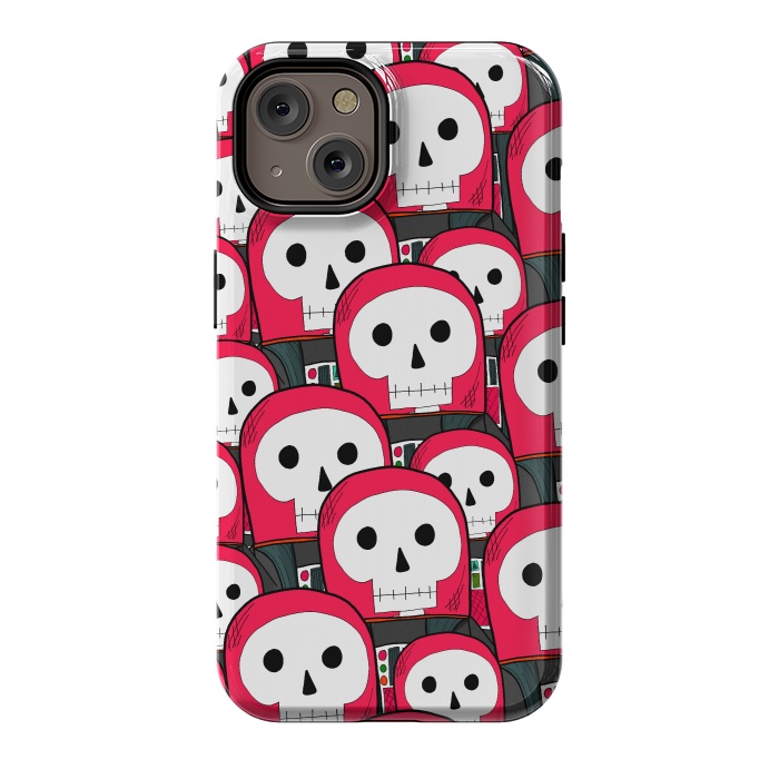 iPhone 14 StrongFit The skeleton astronauts by Steve Wade (Swade)