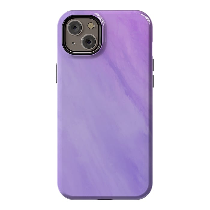 iPhone 14 Plus StrongFit PURPLE PAINTED SHADE by MALLIKA