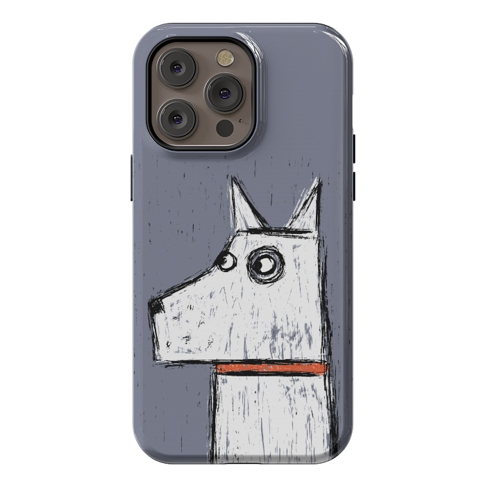 iPhone 14 Pro max StrongFit Arthur Dog by Nic Squirrell