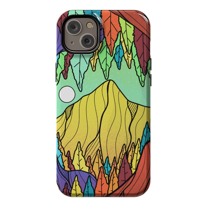 iPhone 14 Plus StrongFit The forest cave by Steve Wade (Swade)