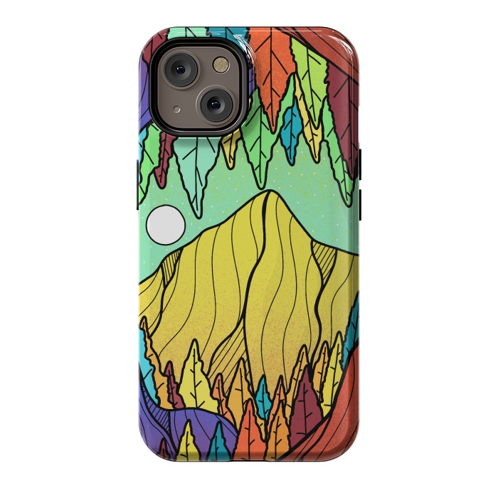 iPhone 14 StrongFit The forest cave by Steve Wade (Swade)