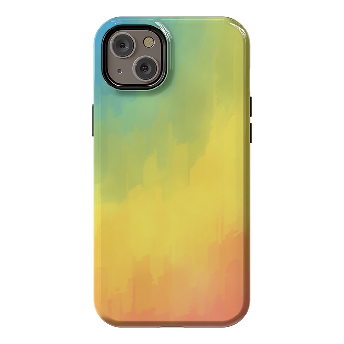 iPhone 14 Plus StrongFit Watercolors Mix by Texnotropio
