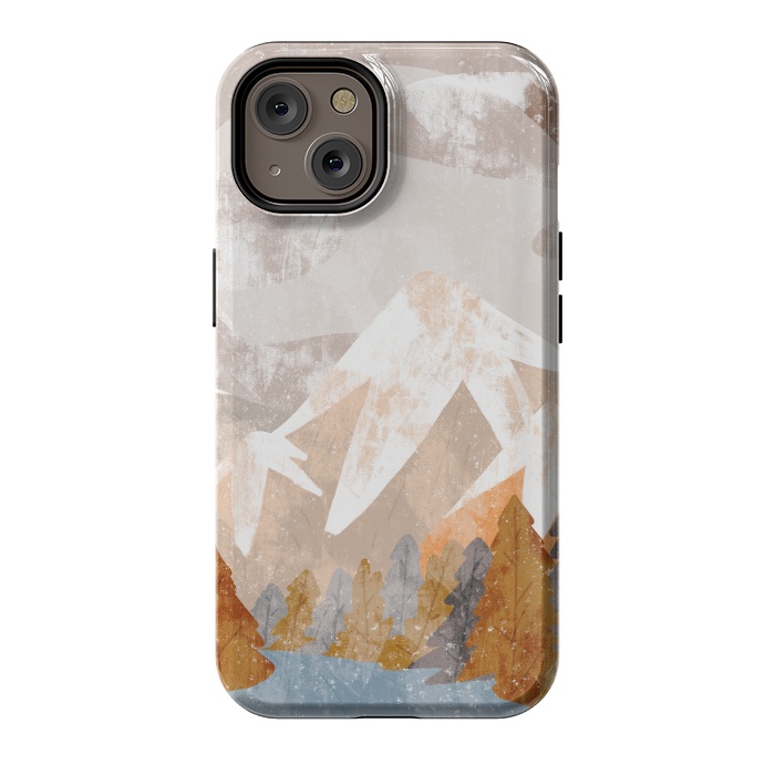 iPhone 14 StrongFit A cold autumn land by Steve Wade (Swade)