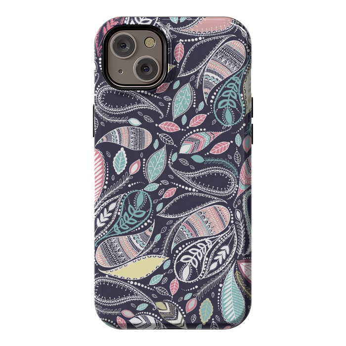 iPhone 14 Plus StrongFit Paisley Princess by Rose Halsey