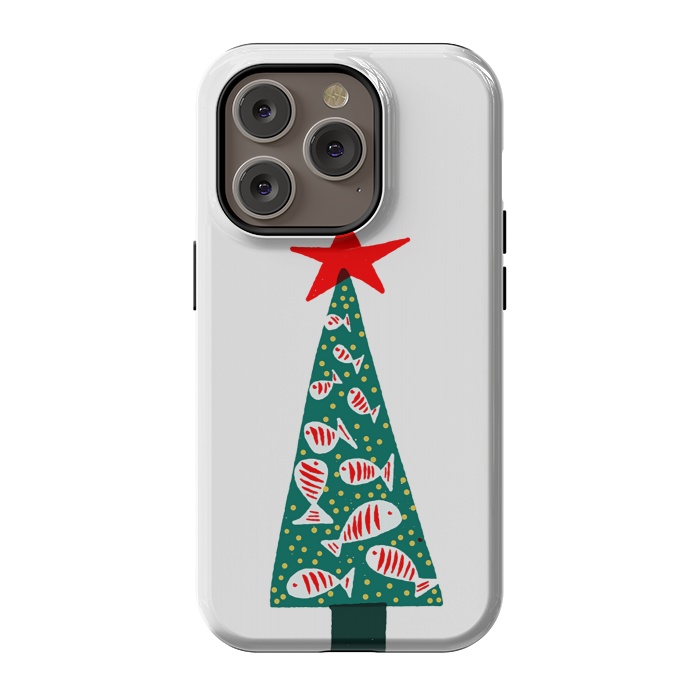 iPhone 14 Pro StrongFit Christmas Tree 1 by Hanny Agustine