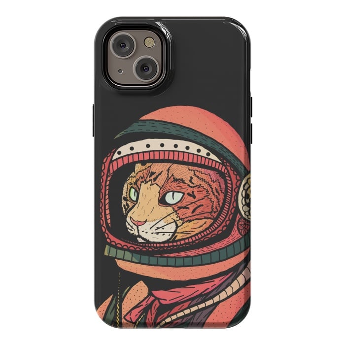 iPhone 14 Plus StrongFit The ginger space cat by Steve Wade (Swade)