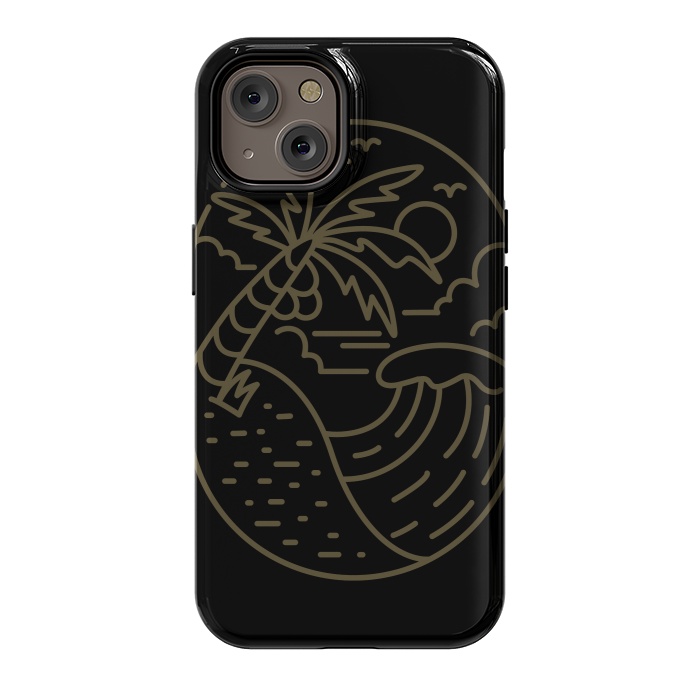 iPhone 14 StrongFit Great Wave by Afif Quilimo