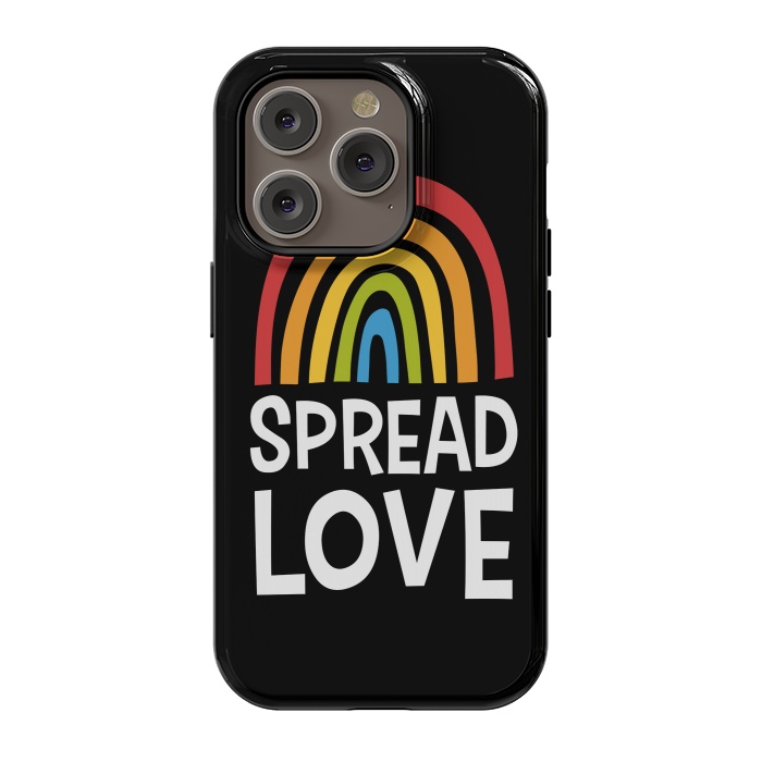 iPhone 14 Pro StrongFit Spread Love by Majoih