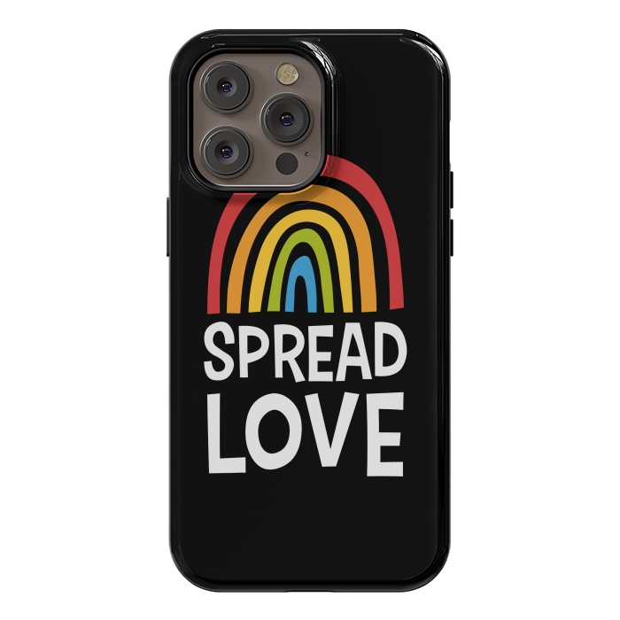 iPhone 14 Pro max StrongFit Spread Love by Majoih