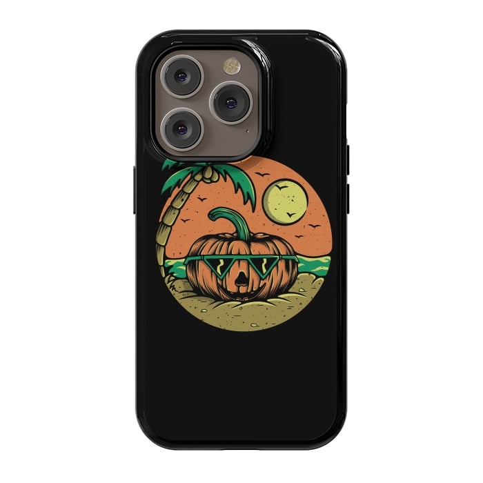 iPhone 14 Pro StrongFit Pumpkin Summer by Afif Quilimo