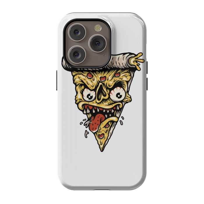 iPhone 14 Pro StrongFit Pizza Monster by Afif Quilimo